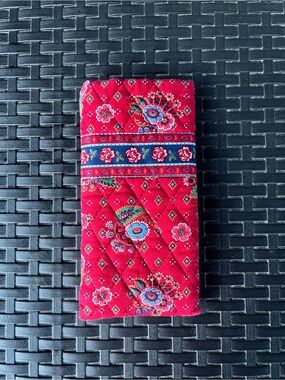 Vintage 90's VERA BRADLEY Provincial Red Eye Case